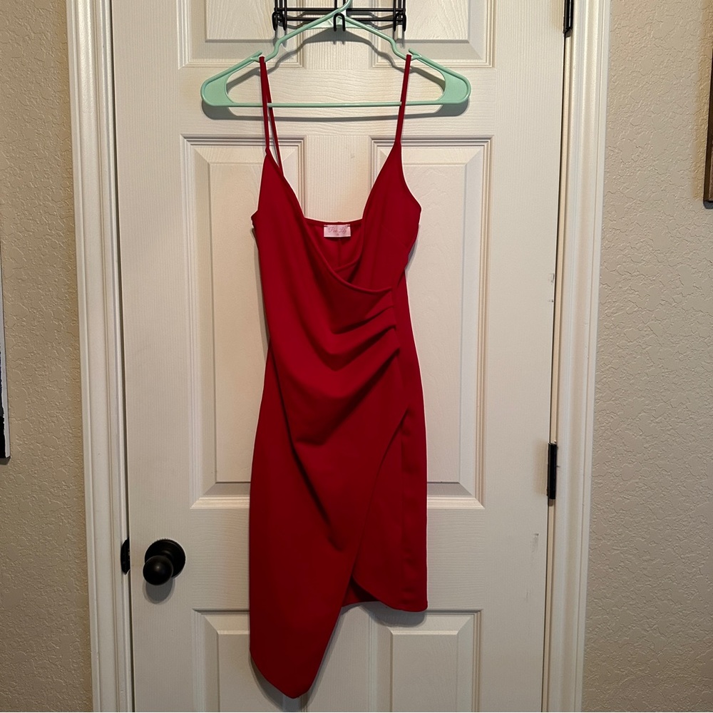 Romance Everywhere Ruby Mini Dress from Pink Lily